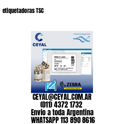 etiquetadoras TSC