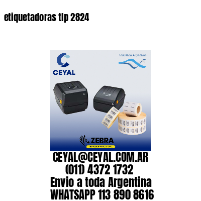 etiquetadoras tlp 2824