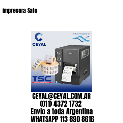 impresora Sato