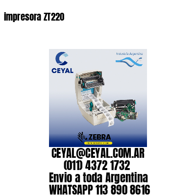 impresora ZT220