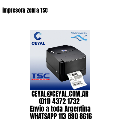 impresora zebra TSC