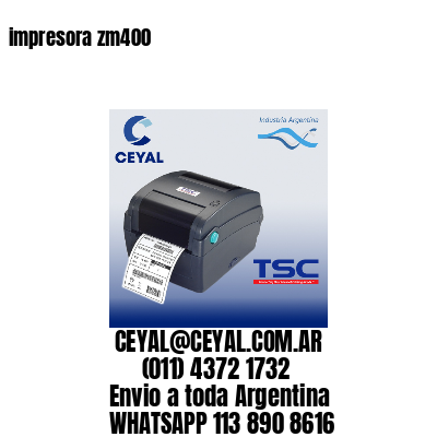 impresora zm400