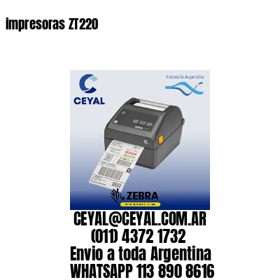 impresoras ZT220