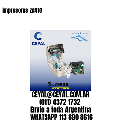 impresoras zd410