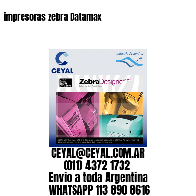 impresoras zebra Datamax
