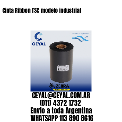 Cinta Ribbon TSC modelo industrial