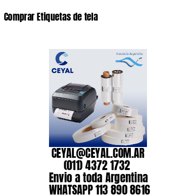 Comprar Etiquetas de tela
