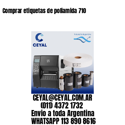 Comprar etiquetas de poliamida 710