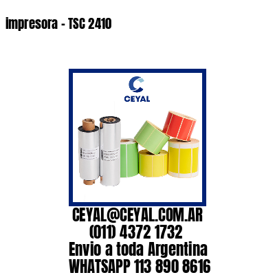 impresora – TSC 2410