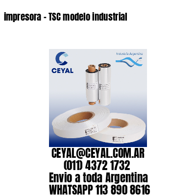 impresora – TSC modelo industrial