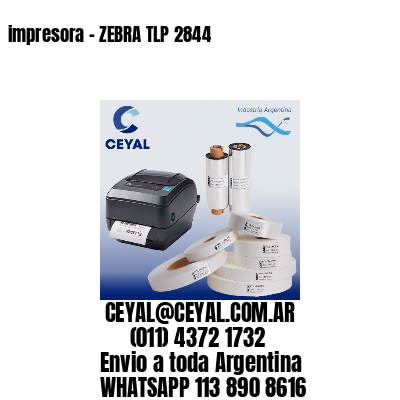 impresora – ZEBRA TLP 2844