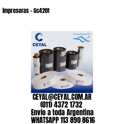 impresoras – Gc420t