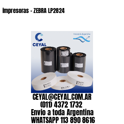 impresoras – ZEBRA LP2824