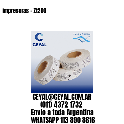 impresoras – Zt200