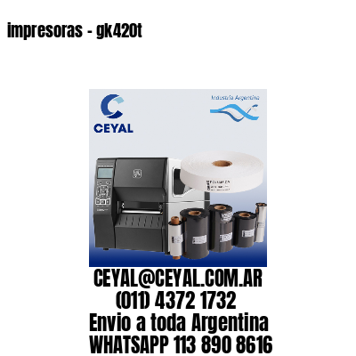 impresoras – gk420t
