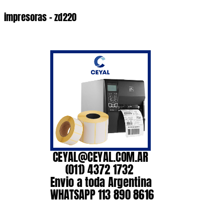 impresoras – zd220