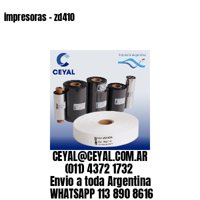 impresoras – zd410