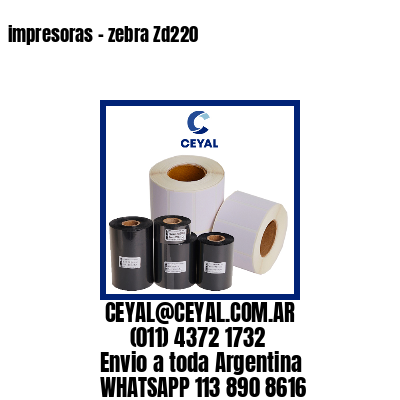impresoras – zebra Zd220