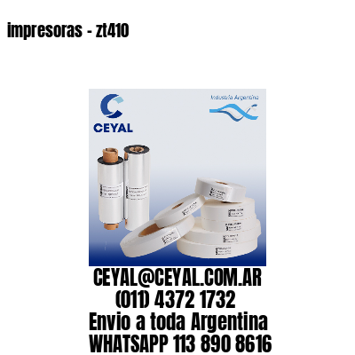 impresoras – zt410