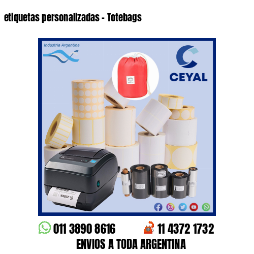 etiquetas personalizadas – Totebags