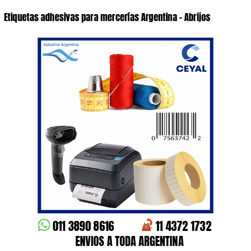 Etiquetas adhesivas para mercerías Argentina – Abrijos