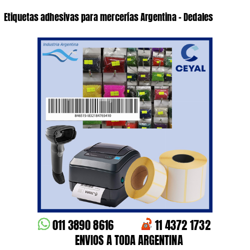 Etiquetas adhesivas para mercerías Argentina – Dedales