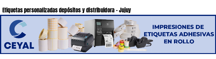 Etiquetas personalizadas depósitos y distribuidora - Jujuy