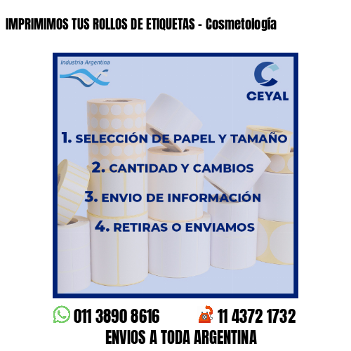 IMPRIMIMOS TUS ROLLOS DE ETIQUETAS – Cosmetología