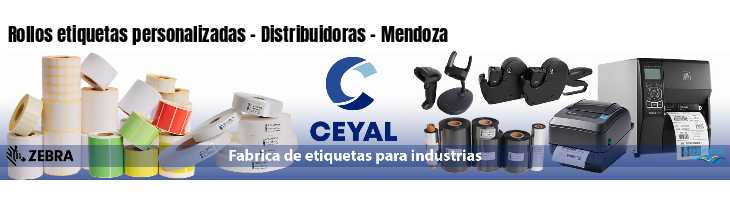 Rollos etiquetas personalizadas - Distribuidoras - Mendoza