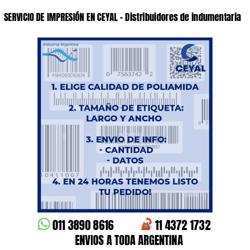 SERVICIO DE IMPRESIÓN EN CEYAL – Distribuidores de indumentaria