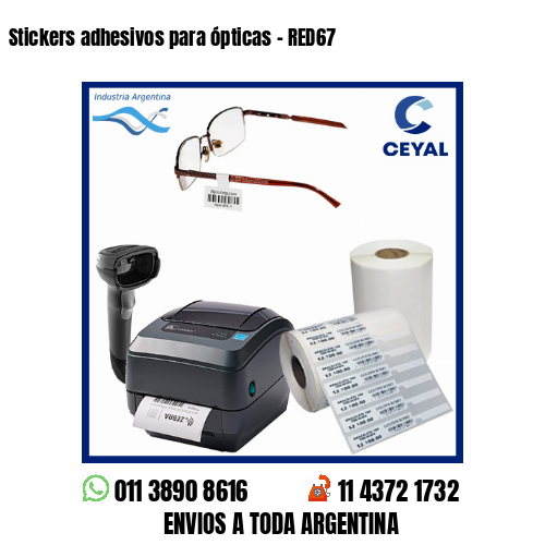 Stickers adhesivos para ópticas – RED67