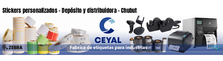 Stickers personalizados - Depósito y distribuidora - Chubut