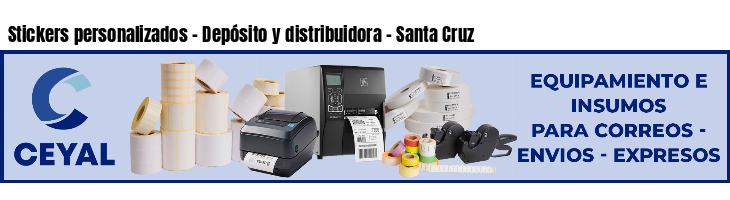 Stickers personalizados - Depósito y distribuidora - Santa Cruz
