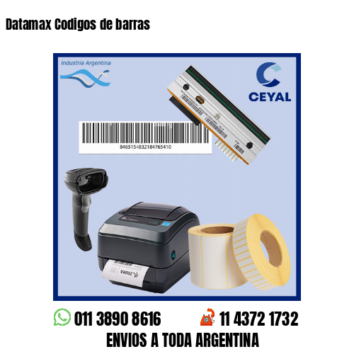 Datamax Codigos de barras