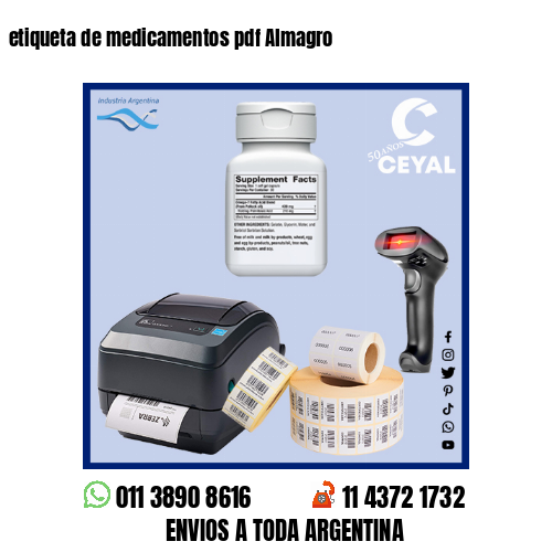 etiqueta de medicamentos pdf Almagro