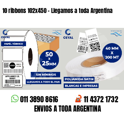 10 ribbons 102x450 - Llegamos a toda Argentina