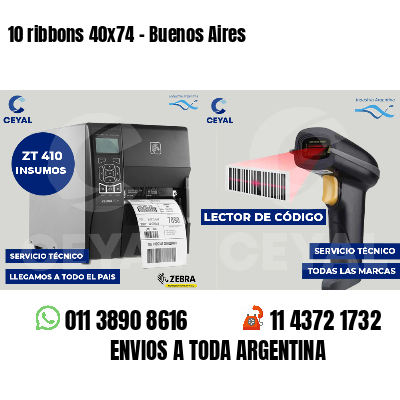 10 ribbons 40x74 - Buenos Aires