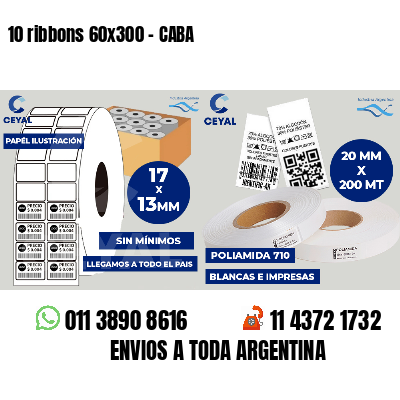 10 ribbons 60x300 - CABA