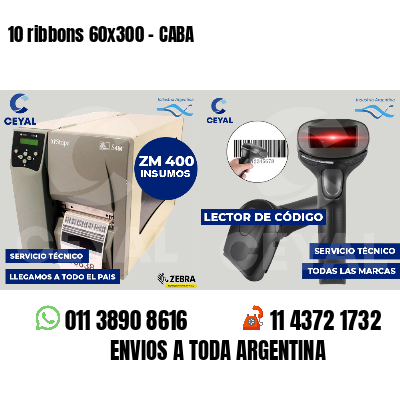 10 ribbons 60x300 - CABA