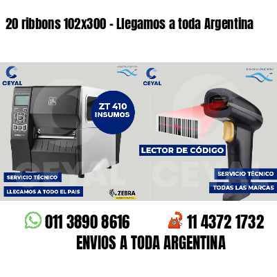 20 ribbons 102x300 - Llegamos a toda Argentina
