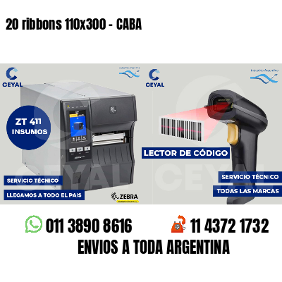 20 ribbons 110x300 - CABA