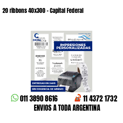 20 ribbons 40x300 - Capital Federal