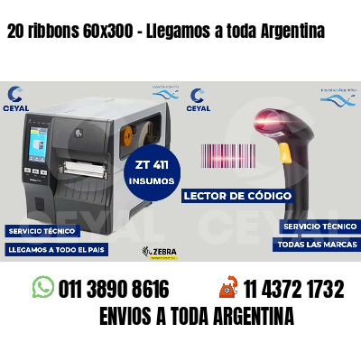 20 ribbons 60x300 - Llegamos a toda Argentina