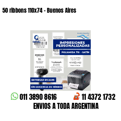 50 ribbons 110x74 - Buenos Aires