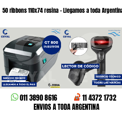 50 ribbons 110x74 resina - Llegamos a toda Argentina