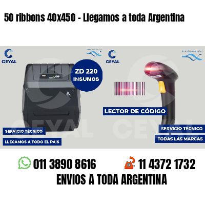 50 ribbons 40x450 - Llegamos a toda Argentina
