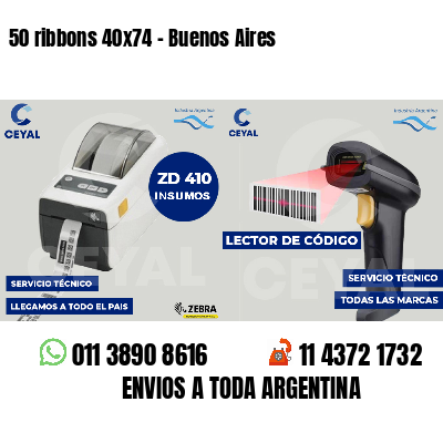 50 ribbons 40x74 - Buenos Aires