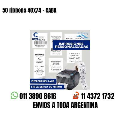 50 ribbons 40x74 - CABA
