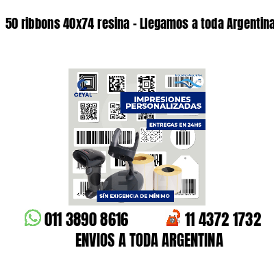 50 ribbons 40x74 resina - Llegamos a toda Argentina