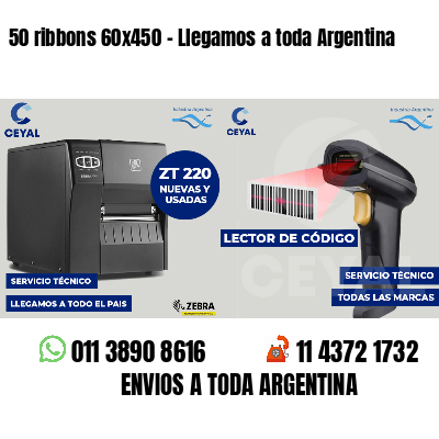 50 ribbons 60x450 - Llegamos a toda Argentina